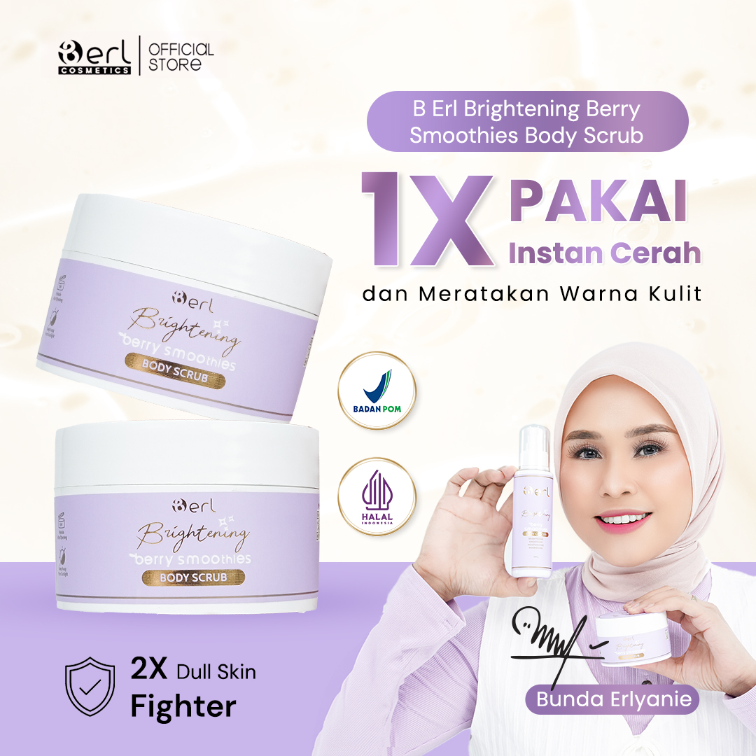 B ERL BRIGHTENING BERRY SMOOTHIES BODY SCRUB