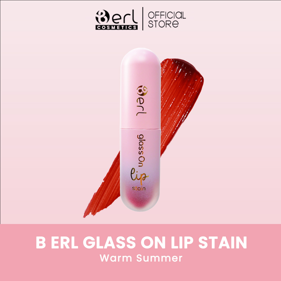 B ERL GLASS ON LIP STAIN WARM SUMMER