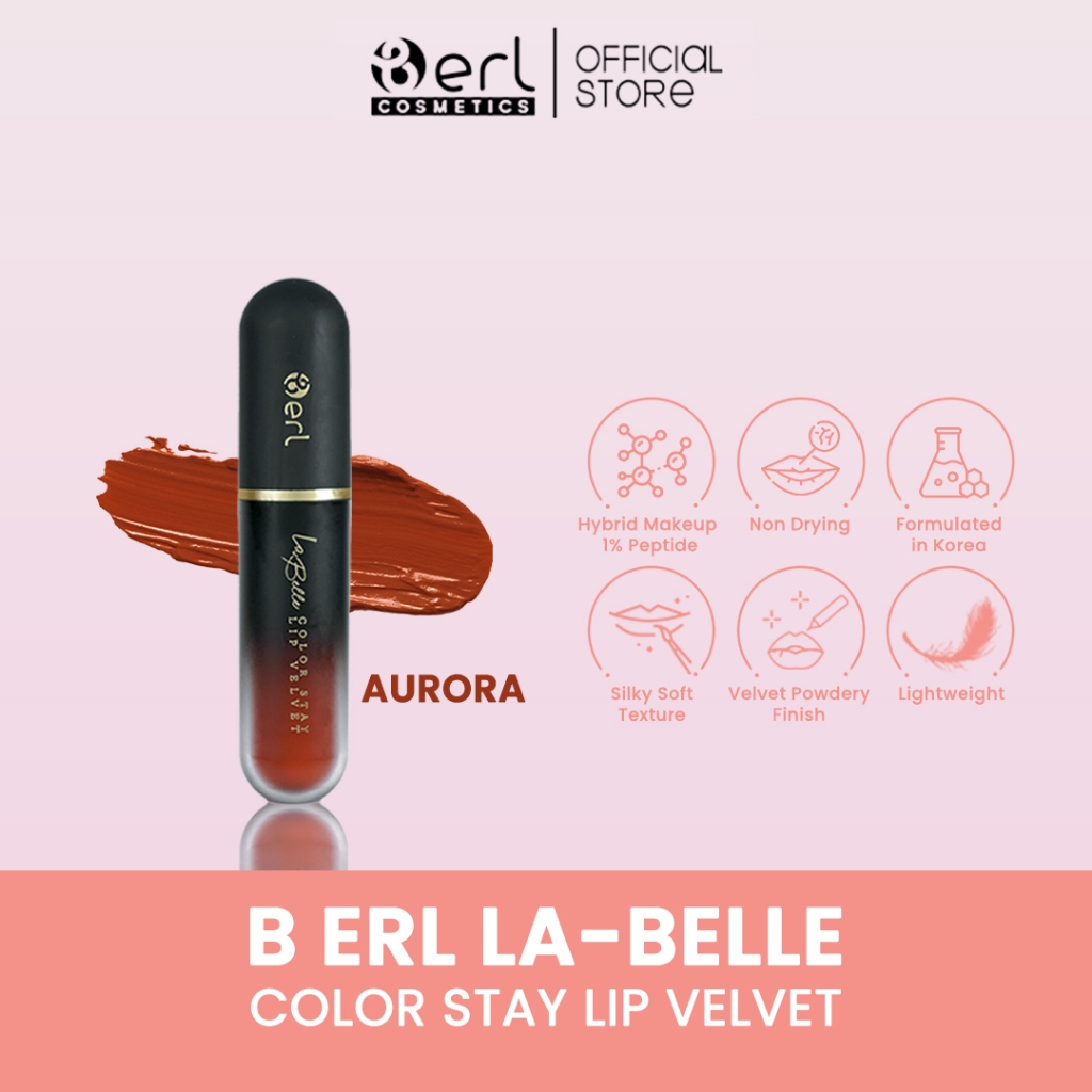 B ERL LA BELLE COLORSTAY LIP VELVET AURORA
