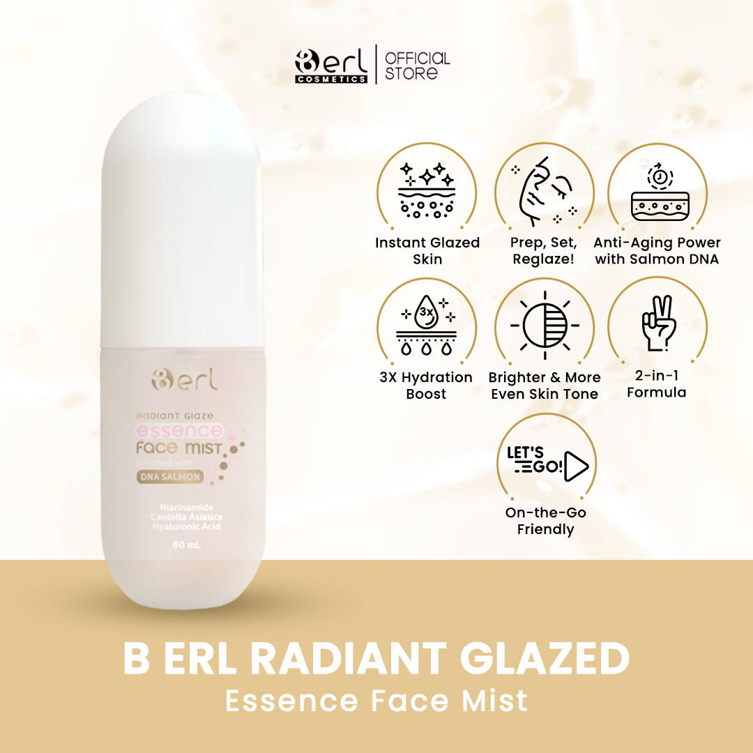 B ERL SATUAN RADIANT GLAZE ESSENCE FACE MIST