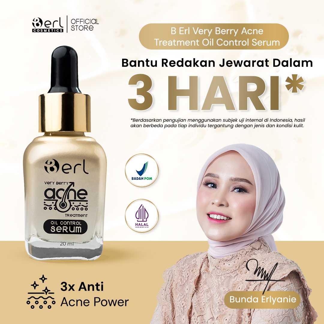 B ERL VERY BERRY ACNE TREATMENT OIL CONTROL SERUM