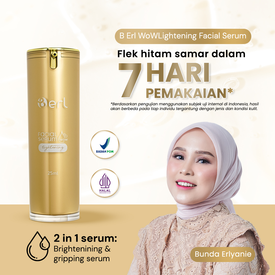 B ERL WOW LIGHTENING FACIAL SERUM