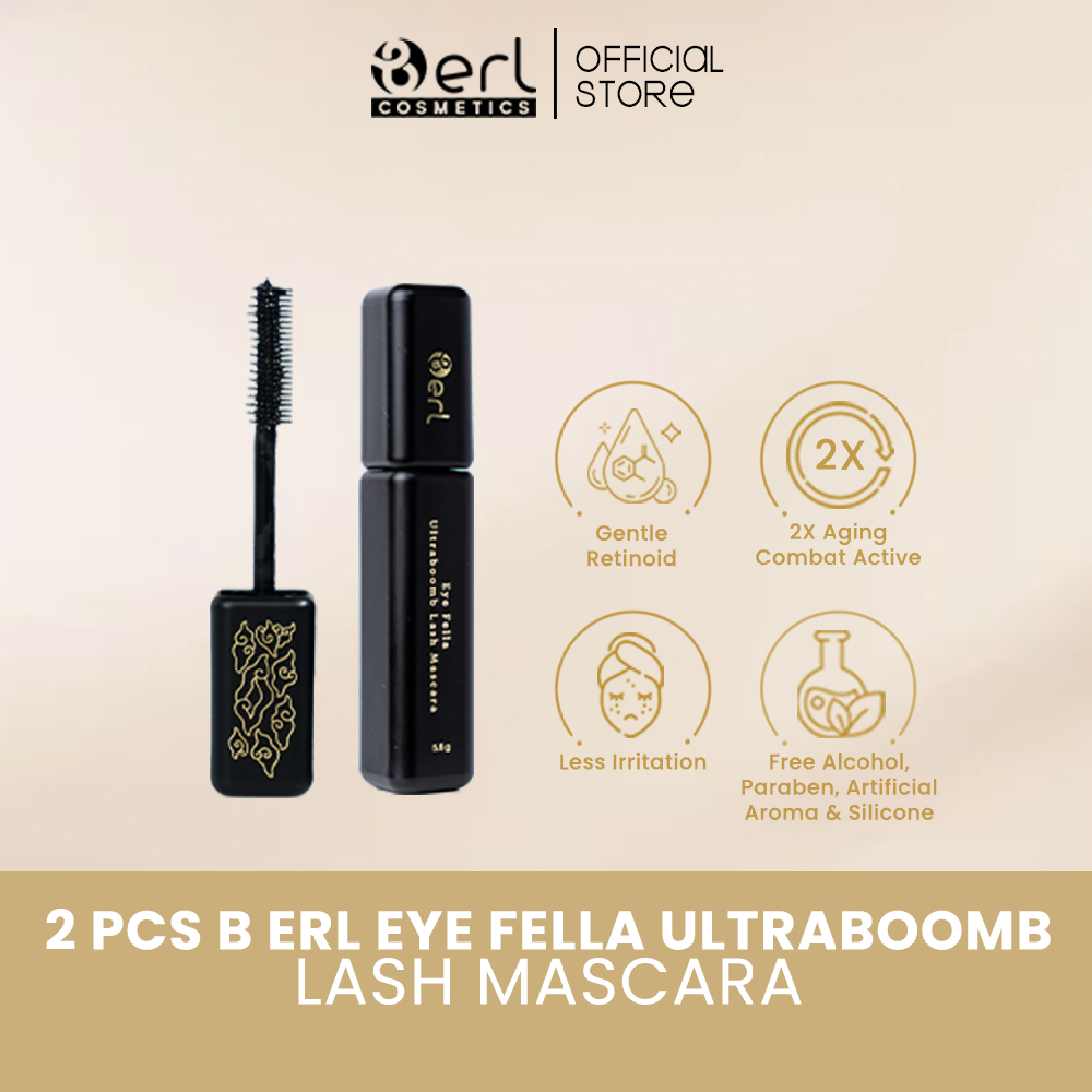 BUNDLING 2PCS MASCARA